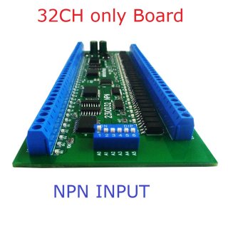 23IOD32 NPN Multifunction RS485 Remote IO Module PLC DI-DO expansion Board DIN Rail Box Standard MODBUS RTU Protocol