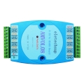 AMVOL08 8 Channel Analog Output 0-10V 0-5V AO Module RS485 Modbus RTU To Voltage PLC Remote IO Expansion Board