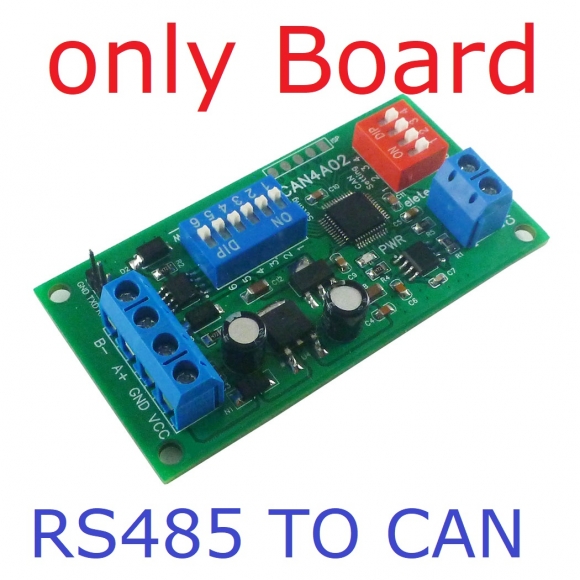 CAN4A02 CAN to RS485 Transparent Transmission Converter Field Bus Signal to RS232(TTL) Module for CNC Car Automated Industry PLC Relay
