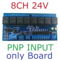 CAROB08 PNP 24V 8DI-8DO CAN Relay Controller Module RS485 Digital IO Expanding Board for CNC Car Automated Industry