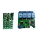 CE023 AE11A04 Keypad DTMF MT8870 Generator Audio Encoder + 4 Channels Decoder Relay Contrller