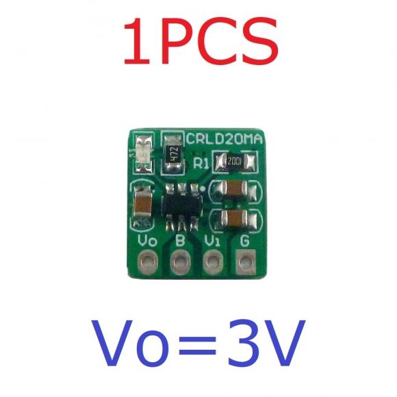 CRLD20MA Automatic Charging Discharging Module DC 5V to 4.2V Battery Charger & DC 3.7V 3.8V to 3V LDO Converter 18650 Li-Ion Li-Poly