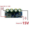 DD0424TA 5A high-power DC DC Converter Step-Up Module DC 3.7-14V to 15V Voltage Boost Board