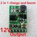 DD05CVSB 2 In 1 CH Discharger Board DC DC Converter Step-up Module Charge In 4.5-8V Boost Out 12V For UPS Mobile Power Diy