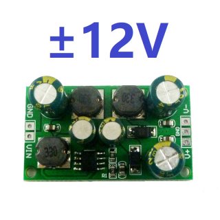DD1912PA 12V 2 In 1 8W Boost-Buck Dual +- Voltage Board 3-24V To 12V For ADC DAC LCD op-amp Speaker