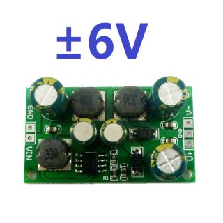 DD1912PA 6V 2 In 1 8W Boost-Buck Dual +- Voltage Board 3-24V To 6V For ADC DAC LCD op-amp Speaker