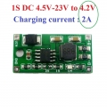 DD23CRTA 1S 2A DC 5-23V to 4.2V 1S Multi-Cell Li-Ion Lithium Battery Charger for Solar charging Portable device