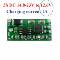 DD23CRTA 3S 1A DC 5-23V to 12.6V 3S Multi-Cell Li-Ion Lithium Battery Charger for Solar charging Portable device