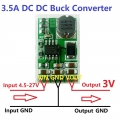 DD2712SA 3.5A DC-DC Converter Module Buck Step-Down Voltage Regulator Board 4.5V-27V to 3V