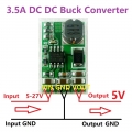 DD2712SA 3.5A DC-DC Converter Module Buck Step-Down Voltage Regulator Board 4.5V-27V to 5V
