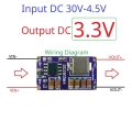 DD2913MA 3.3V 36W Synchronous DC-DC Buck Converter Module DC 5-30V to 3V 3.3V 4.2V 5V 6V 7.5V 9V 12V Power Supply for 3D Printer Motor LED