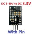 DD38LOSA 5W DC 6-40V to 3.3V Low Noise 2 in 1 LDO Linear Regulators & DC-DC Buck Converter Module replace AMS1117 LM317 7805