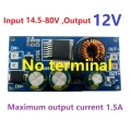 DD7818TA 2A DC 80V 72V 64V 48V 36V 24V to 12V HV Buck DC-DC Converter Module Power Supply Board replace LM2596HV LDO
