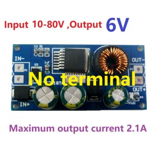 DD7818TA 2A DC 80V 72V 64V 48V 36V 24V to 6V HV Buck DC-DC Converter Module Power Supply Board replace LM2596HV LDO