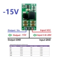 DDUB12NA mini 3W 5V 6V 9V 12V 15V 24V to -15V Positive to Negative Voltage DC DC Boost-Buck Converter Board for ADC LCD OP