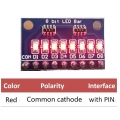 DM41A08 3-24V 8 Bit Red Common cathode LED indicator Bar Diy Kit for Arduno