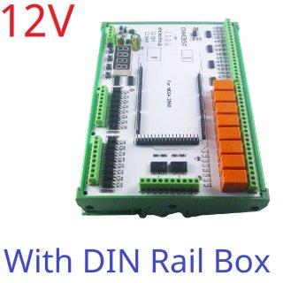 DNMEB50 12V 16AI-16DI-16DO 4-20MA Current 0-5V/10V/30V Voltage Dry Wet Contact MOS RS485 Relay MEGA2560 R3 Expanding Board for Arduino PLC