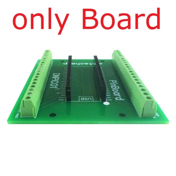 DNPIC01 DIN Rail Mount 3.95MM GPIO PinBoard Screw Terminal Block Adapter Baord for Raspberry Pi Pico RasPi RPI PLC Module