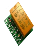 DR21B01 Ultra Small Light DC 5V 1 Channel DPDT Relay Module Double Switch Board High level IO Control