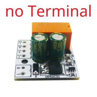 DR56C01 2A Pluggable Terminal Motor Forward Reverse Self-locking Controller DC Polarity Reversal Circuit Bistable DPDT Relay Module