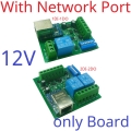 ETROB02 12V 2DI 2DO 3 IN 1 Serial Serve/Ethernet/RS485 Relay Module Modbus RTU TCP/IP UART DI-DO Network Controller Switch PLC Remote IO Board