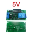 KC23C01 DC 5V Multifunction Pulse Counter Switch Adjustable Timer Delay Turn On/Off Relay PLC Module