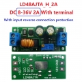 LD48AJTA H 2A 8-36V DC 6V 9V 12V 24V 36V 48V Adjustable Constant Current LED Driver Module MCU IO PWM Controller Board