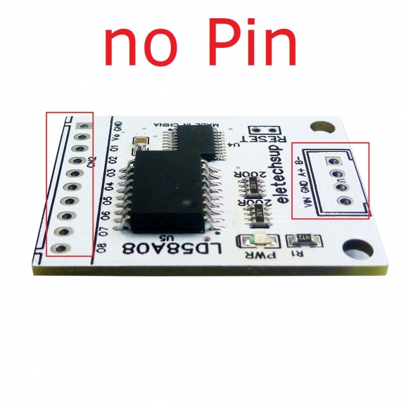 LD58A08 8ch RS485 Modbus RTU DO/PWM Output Multifunction MOS Driver Board for Multilayer Signal Lights LED Relay Solenoid Valves Motor