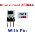 LDC350MA Ultra-small DC 3V 3.3V 3.7V 5V 260 Constant Sink Current Multifunction LED Driver Board Parallel & series applications