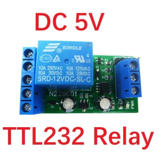N229E01 5V TTL 232 Relay DC 5V PC UART Serial Port SwitchTYPE-C USB TTL232 Relay Module For Arduino MEGA Raspberry PI