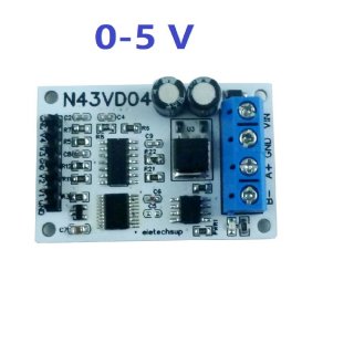 N43VD04 0-5V RS485 Modbus RTU ADC Module 4CH Current/Voltage Analog Acquisition Board