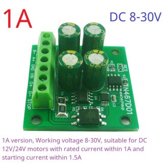 N467D01 1A 8-30V Small DC Linear Geared Motor Driver Forward Reverse Stop Delay Timer Controller RS485 PLC IO