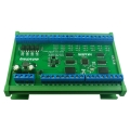 N4A8I16 4AI-4VI -4DI -16DO 24CH Digital Analog Mixed Acquisition Module RS485 Remote I/O Module 0-20MA 4-20MA 0-10V 0-30V Current Voltage ADC Collector