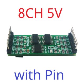 N4CID08 5V 8AI Current Voltage Analog Collector 20MA 30V ADC RS485 Bus Core Board for Arduino Pi PICO ESP32 ESP8266 WIFI Nodemcu