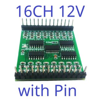 N4CIE16 12V 16CH Current Voltage Analog Collector 20MA 30V ADC RS485 Bus Core Board for Arduino Pi PICO ESP32 ESP8266 WIFI Nodemcu
