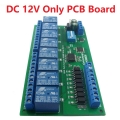 N4D8B08 DC 12V 8I8O Multifunction Modbus RTU Relay Module Support 03 06 16 Function Code RS485 Switch Control Board DIN35 Rail Box