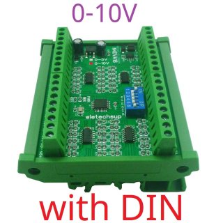 N4DVA16 0-10V Modbus 16CH Differential Voltage Collector RS485 Analog Input Module for LI-ON LI-PO NIMH Lifepo4 Battery Measurement