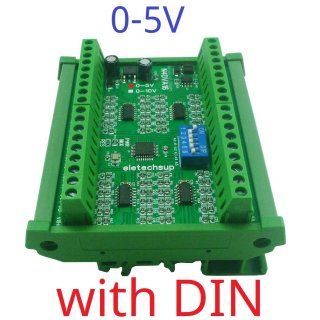 N4DVA16 0-5V Modbus 16CH Differential Voltage Collector RS485 Analog Input Module for LI-ON LI-PO NIMH Lifepo4 Battery Measurement