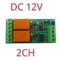 N4ROB02 Mini DC 12V 8CH Multifunction Modbus Rtu RS485 Relay Board 2A 0.2W Low Power Consumption Micro Voice Relay Module N4ROF32