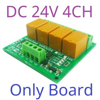 N4ROC04 Mini DC 24V 4CH Multifunction Modbus Rtu RS485 Relay Board 2A 0.2W Low Power Consumption Micro Voice Relay Module N4ROF32