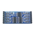 N4VIG08 DC 5V 8AI 8CH Analog-to-Digital Conversion ADC Module 0-10V Voltage Current to RS485 Modbus PinBoard PLC Remote IO DIY