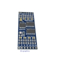 N4VIG08 DC5V 8AI 8CH Analog-to-Digital Conversion ADC Module 0-10V Voltage Current to RS485 Modbus PinBoard PLC Remote IO DIY