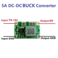 ND1805TA 5A Buck DC-DC Converter Module 4.5V-18V To 6V Board For lm2596 lm317 nodemcu raspberry pi 4 led matrix