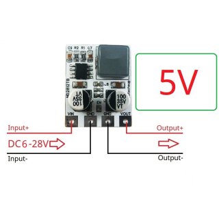 ND2812TB 5A Input DC 5-30V Output DC 5V Synchronous DC-DC Buck Converter for Moter LED Car Motorized Bicycle