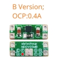 NDOV05MB B ILIM 400MA DC 3.3-5V 0.2-2.5A Overvoltage Overcurrent Power Supply Protector OCP OVP UVLO OTP Protection Module for 18650 Lion Lifepo4 NIMH