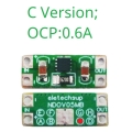 NDOV05MB C ILIM 600MA DC 3.3-5V 0.2-2.5A Overvoltage Overcurrent Power Supply Protector OCP OVP UVLO OTP Protection Module for 18650 Lion Lifepo4 NIMH