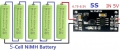 NIUP11TA 5Cell 1.2V-9.6V NiMH NiCd Rechargeable Battery Charger Charging Module Input DC 5V Board