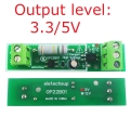 OP22B01 5V Output 3V3 5V AC 110V 220V to 3.3V 5V 12V 24V Voltage Signal Detection Module Power ON/OFF Alarm Board for PLC RS485 IO Module