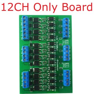 OPMSC12 Input 3.3-5V PNP Output 12CH DC 3.3V/5V/12V/24V 5A PLC Signal Amplifier NPN/PNP Logic Level Converter Module