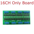 OPMSD16 Input12-24V PNP Output 16CH DC 3.3-24V 5A MOS Solid State Relay Module Din Rail Mount NPN/PNP PLC IO Signal Amplifier for Motor Relay LED